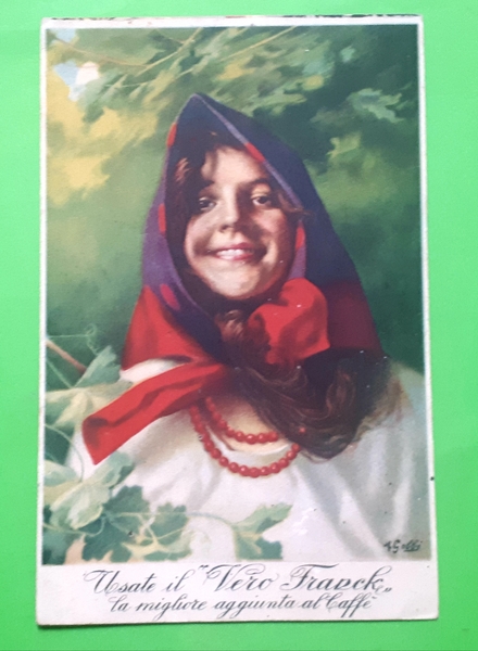 Cartolina - Vero Franck La Migliore Aggiunta al Caffè - …