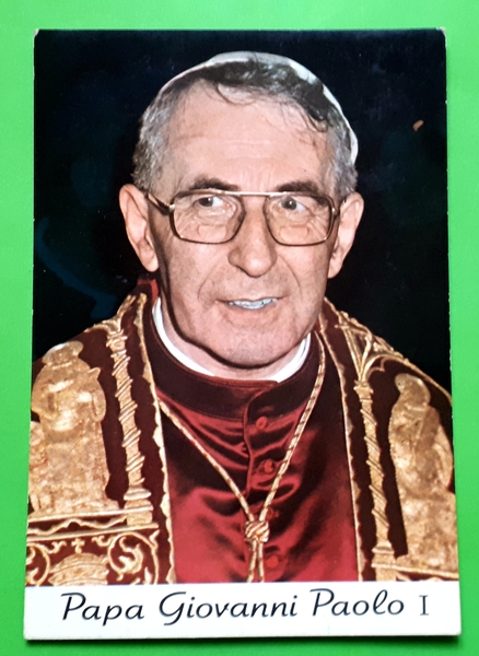Cartolina - Papa Giovanni Paolo I - 1986