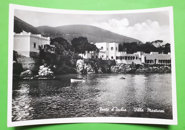 Cartolina - Porto d'Ischia - Villa Masturzi - 1960 ca.