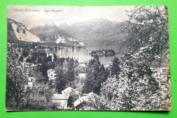 Cartolina - Stresa Borromeo - Lago Maggiore - 1930 ca.