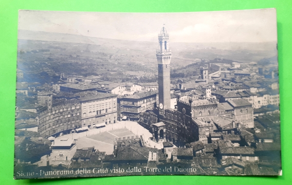 Cartolina - Siena - Panorama della Città visto dalla Torre …