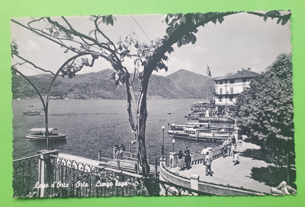 Cartolina - Lago d'Orta - Orta - Lungo Lago - …