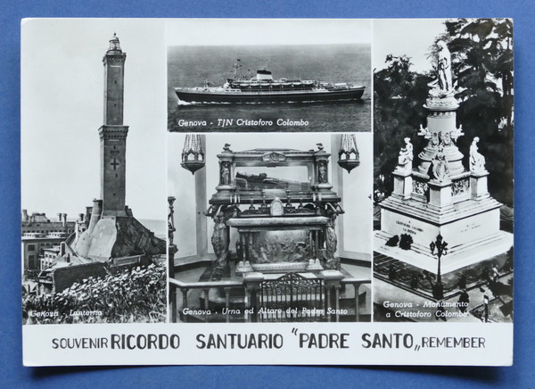 Cartolina Genova - Varie vedute - 1963