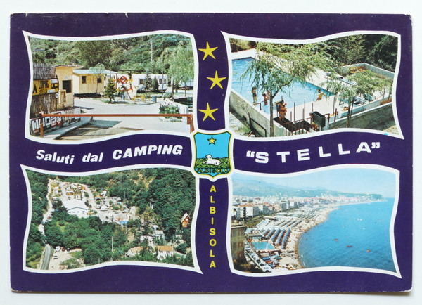 Cartolina Stella San Giovanni - Albisola - Camping Stella - …