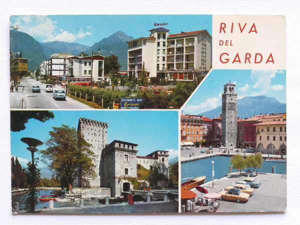 Cartolina Riva del Garda - Varie vedute - 1965 ca.