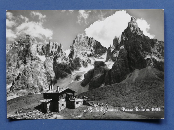 Cartolina Baita Segantini - Passo Rolle - 1960