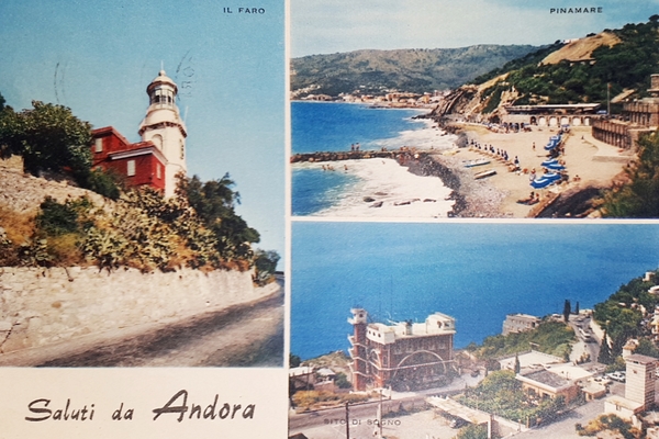 Cartolina - Saluti da Andora - 1968