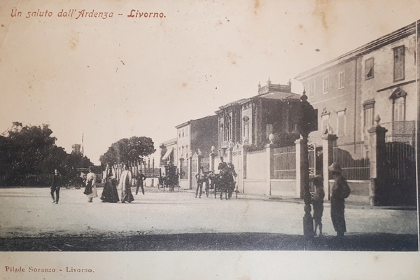 Cartolina - Un Saluto dall'Ardenza - Livorno - Pilade Soranzo …