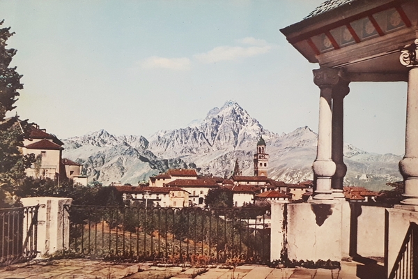 Cartolina - Saluzzo - Borgo antico - 1970