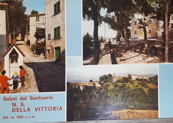 Cartolina - Saluti dal Santuario N. S. Della Vittoria - …