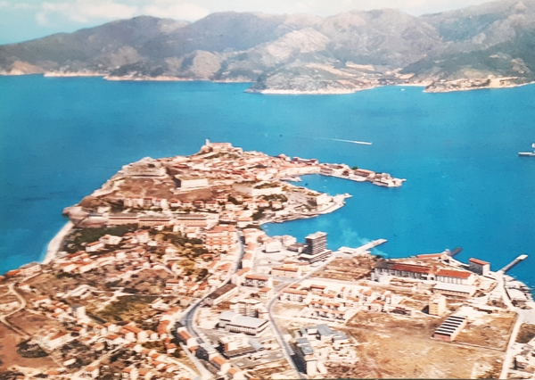 Cartolina - Isola d'Elba - Portoferraio - Dall'aereo - 1960 …