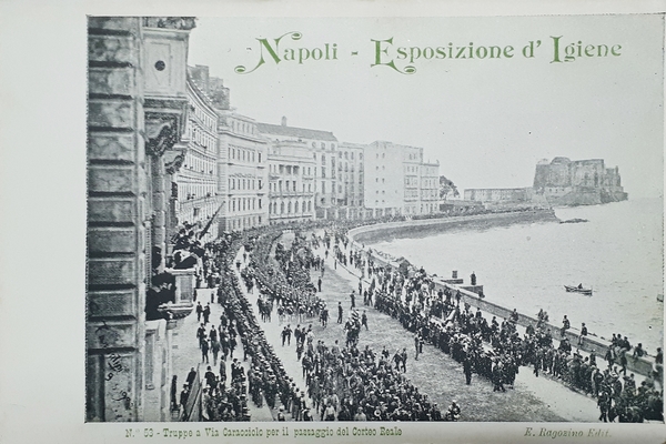 Cartolina - Napoli - Esposizione d'Igiene - 1900 ca.