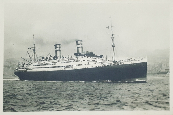 Cartolina - Nave Conte Verde - Linee Celerissime Di Lusso …