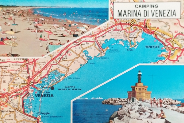 Cartolina - Camping Marina di Venezia - Punta Sabbioni - …