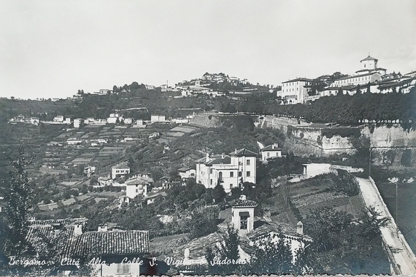 Cartolina - Bergamo - Città Alta - Colle S. Vigilio …