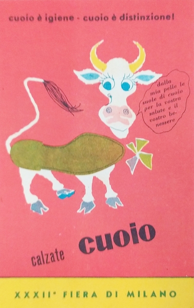 Cartolina - Calzate Cuoio - XXXII Fiera di Milano - …