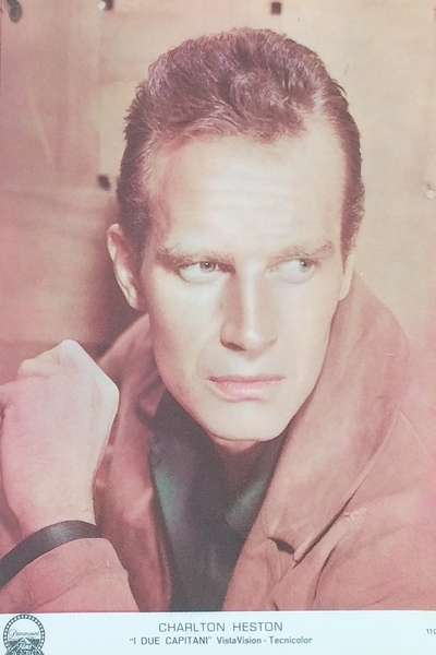 Cartolina - Charlton Heston - I Due Capitani - 1955 …