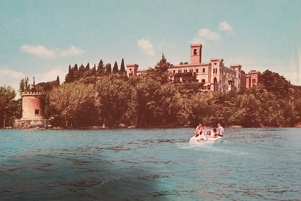 Cartolina - Isola Maggiore - Lago Trasimeno - Castello Guglielmi …