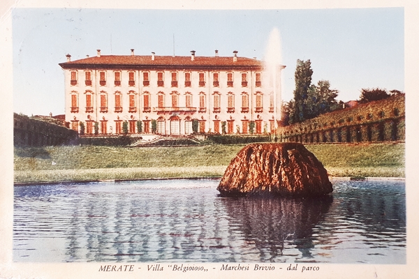 Cartolina - Merate - Villa Belgioioso - Marchesi Brivio - …