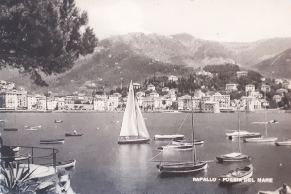 Cartolina - Rapallo - Poesia del Mare - 1951