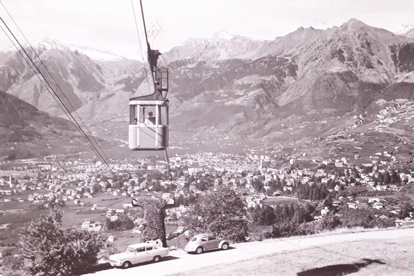 Cartolina - Merano - Funivia Avelengo - 1962