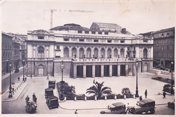 Cartolina - Roma - Teatro Reale dell'Opera - 1934