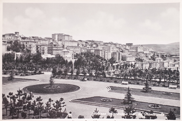 Cartolina - Potenza - Panorama visto da Montereale - 1957