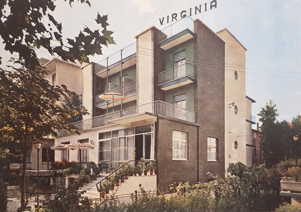 Cartolina - Pensione Virginia - Rimini - 1973