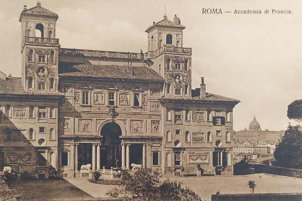 Cartolina - Roma - Accademia di Francia - 1900 ca.