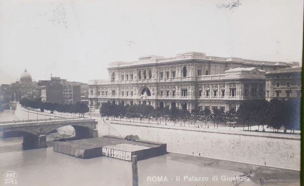 Cartolina - Roma - Palazzo di Giustizia - 1904
