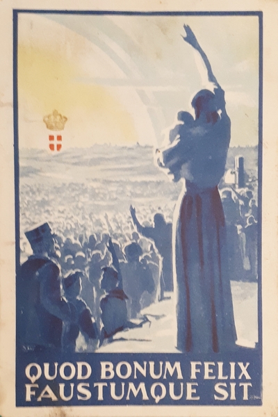 Cartolina ai Principi di Piemonte - Quod Bonum Felix Faustumque …