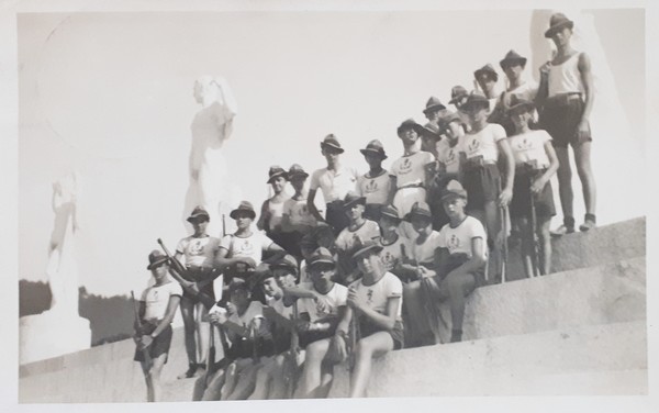 Cartolina - Fotografia - Campo Dux - Roma - 1930 …