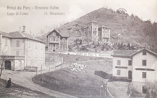 Cartolina - Hotel du Parc - Brunate Kulm - Lago …