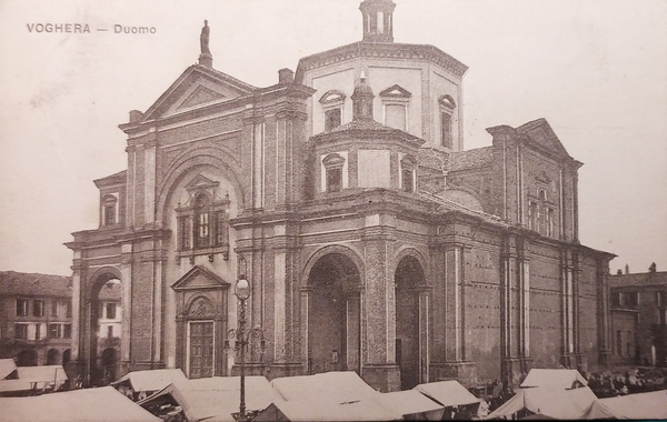 Cartolina - Voghera - Duomo - 1913