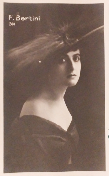 Cartolina - Cinema Muto - Attrice Francesca Bertini - 1920 …