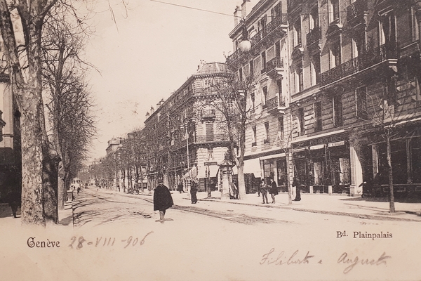 Cartolina - Svizzera - Genève - 1906