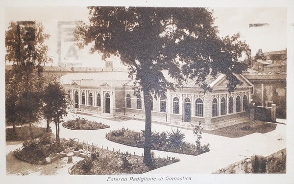 Cartolina - R. Accademia - Esterno Padiglione di Ginnastica - …