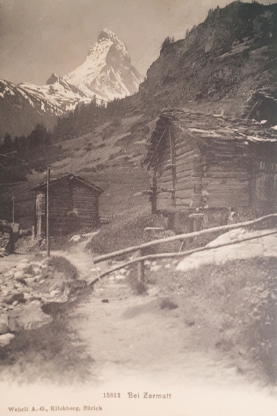 Cartolina - Bei Zermatt - Svizzera - 1906