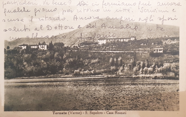 Cartolina - Ternate ( Varese ) - S. Sepolcro - …