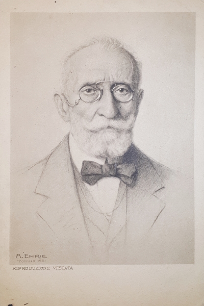 Cartolina - A. Enrie - Ritratto di Paolo Boselli - …