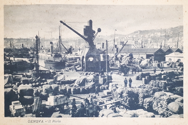 Cartolina - Genova - Il Porto - 1934