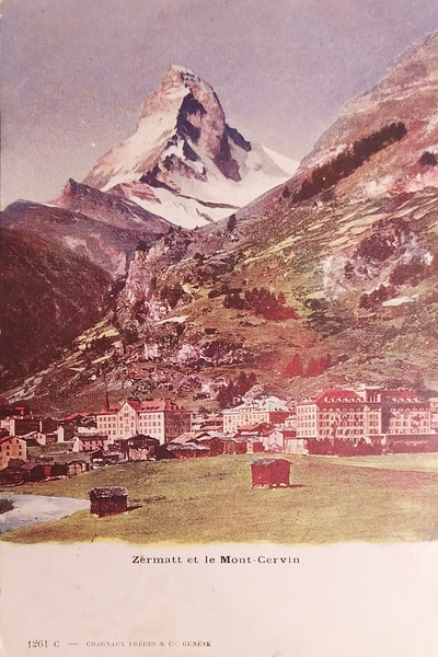 Cartolina - Svizzera - Zermatt et le mont Cervin - …