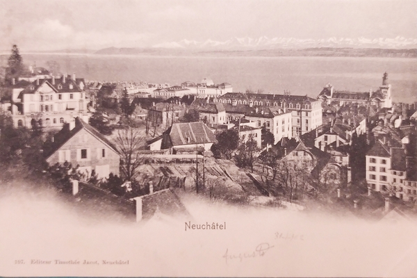 Cartolina - Svizzera - Neuchâtel - 1902