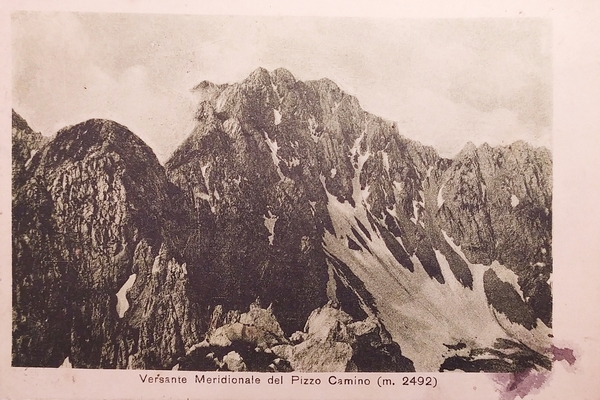 Cartolina - Versante Meridionale del Pizzo Camino - 1938