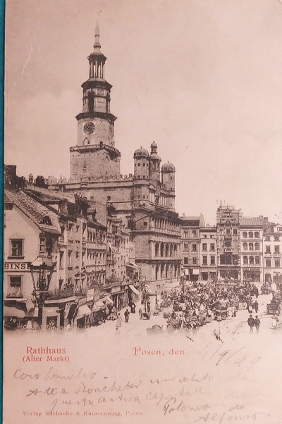 Cartolina - Polonia - Rathaus ( Alter Markt ) - …