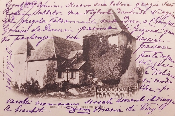 Cartolina - Chateau De Rives sous Thonon - Francia - …