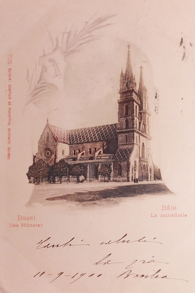 Cartolina - Svizzera - Basel - Das Munster - 1900