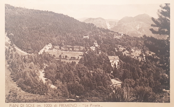 Cartolina - Pian di Sole di Premeno - 1952