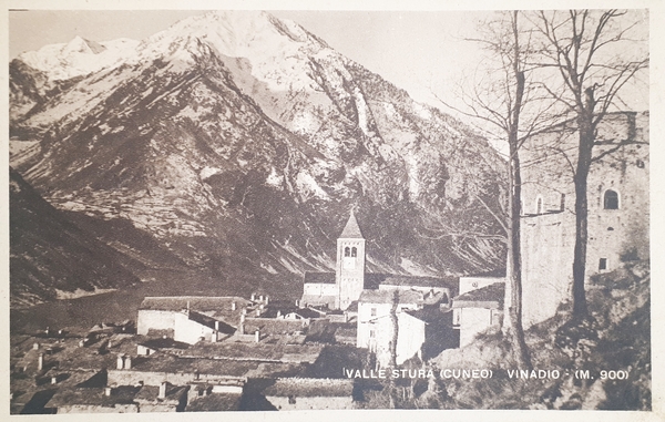 Cartolina - Valle Stura ( Cuneo ) - Vinadio - …