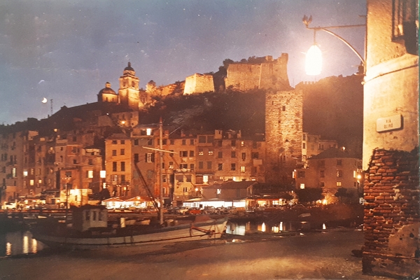 Cartolina - Portovenere - Golfo della Spezia - Notturno - …